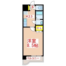 ブルーアイズ中央の物件間取画像